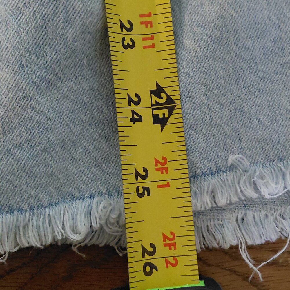 American Eagle Tiered Skirt Denim Dress Corset Y2K Western 80s Prairie Small - Picture 10 of 10